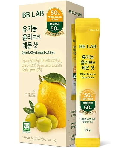 Amazon.com : BB LAB Organic Olive & Lemon Dual Shot, 50:50 Ratio